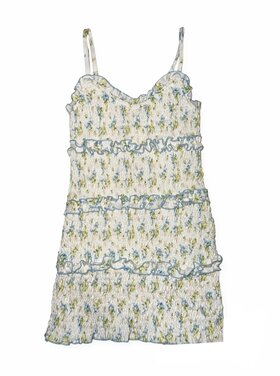 Flowers by Zoe Yellow Floral Smocked Dress