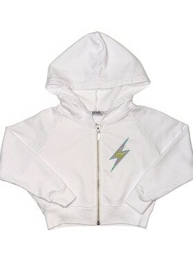 T2 Love Lightning Bolt Zip Hoodie