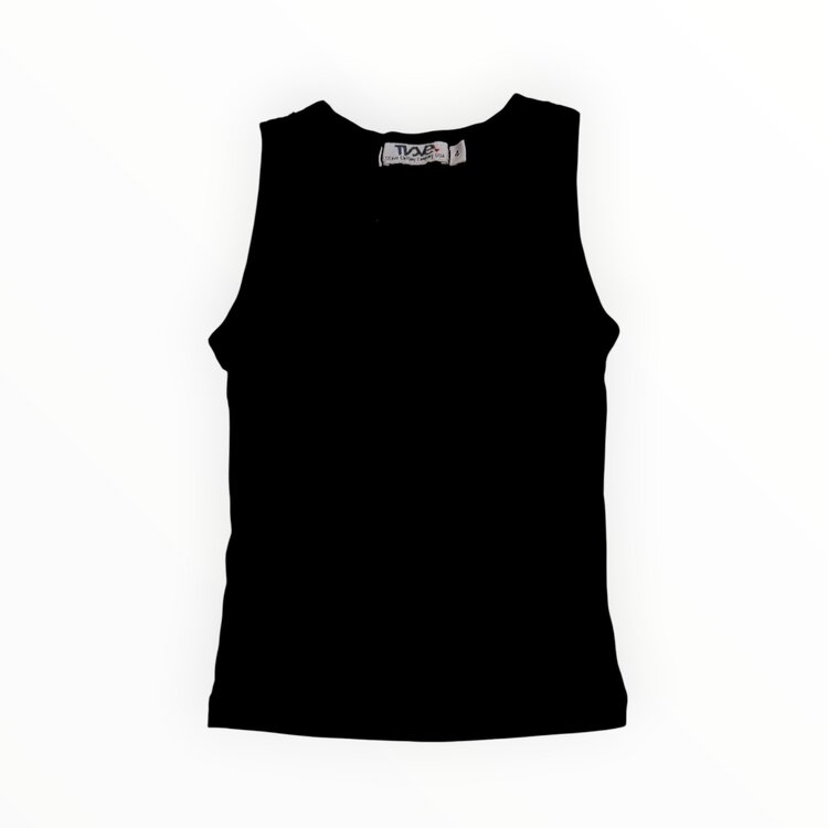 T2 Love High Neck Ribbed Tank
