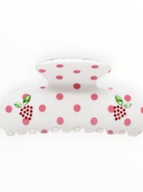 Emi Jay Coconut Berry Dot Sweetheart Clip