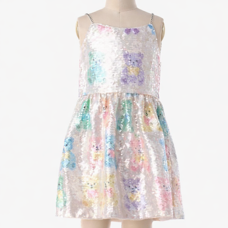 Rockwilde Teddy Bear Sequin Dress