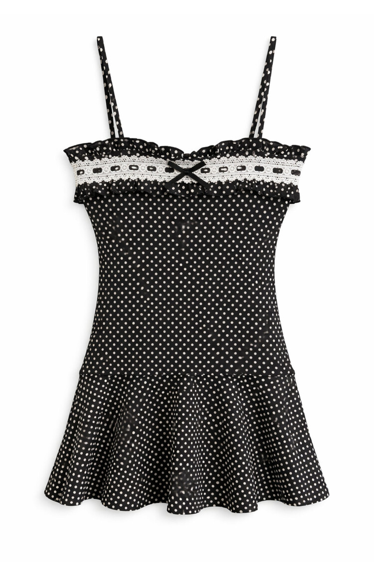 Katie J NYC Lori Polka Dot Dress