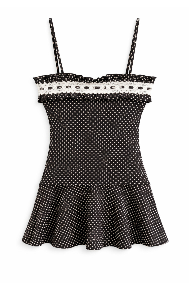 Katie J NYC Lori Polka Dot Dress