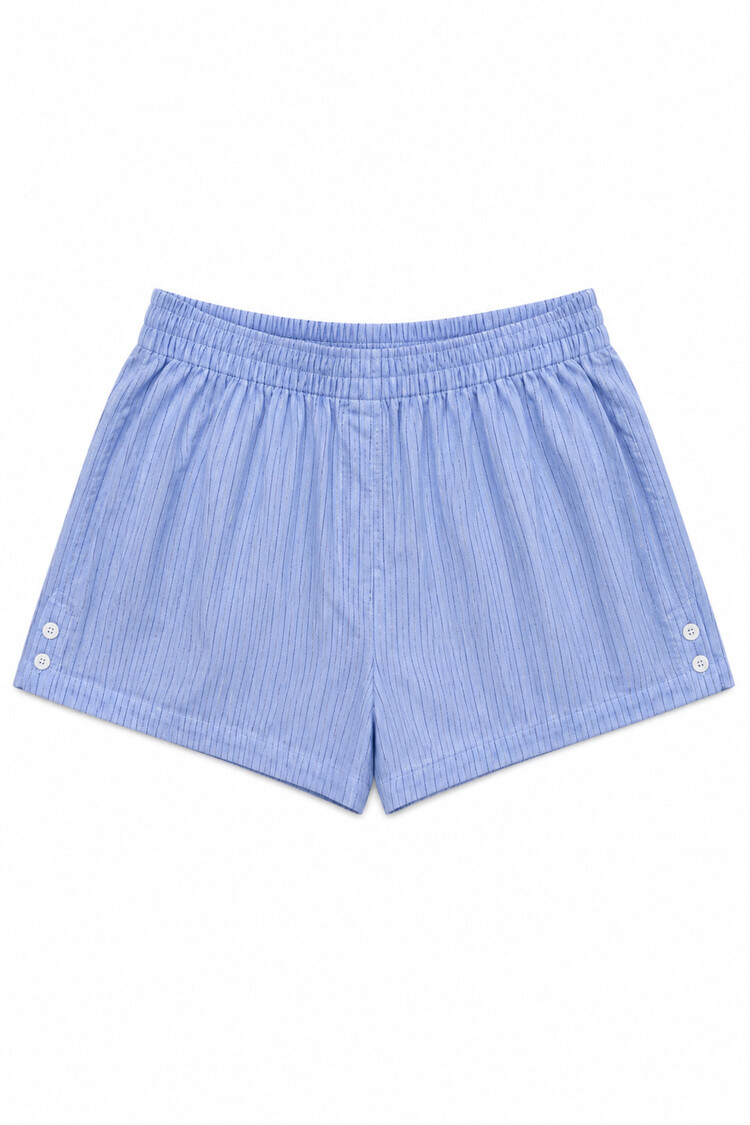 Katie J NYC Briana Striped Shorts