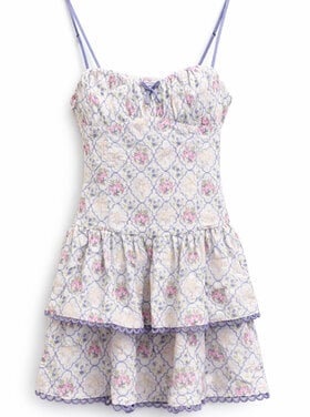 Katie J NYC Carlota Floral Bouquet Dress