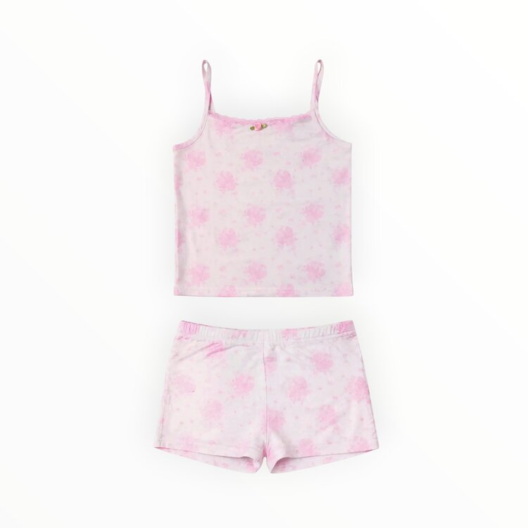 Preppy Goose Floral Cami Jersey PJ Set