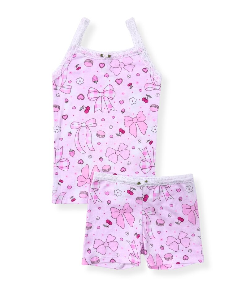 Esme Summer Bows Cami/Short Set