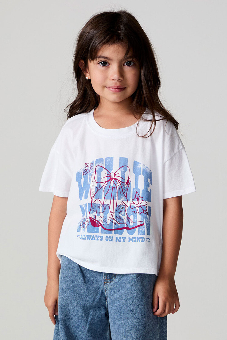 Chaser Cowgirl Willie Nelson Tee