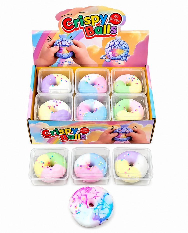CALAKIDS XO Crispy Crunchy Donut Squishy