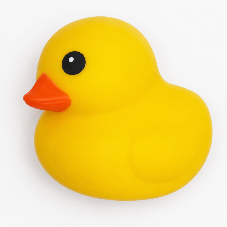 CALAKIDS XO Jumbo Yellow Duck Squishy