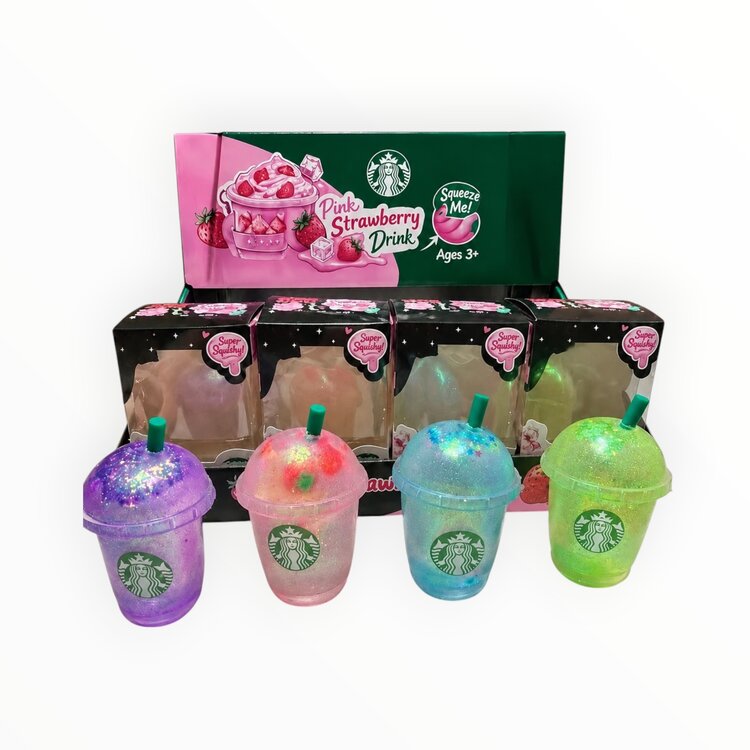 CALAKIDS XO Strawberry Drink  Squishy