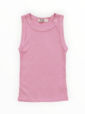 T2 Love High Neck Ribbed Tank
