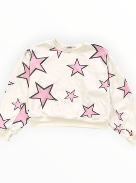 T2 Love Pink Stars Pullover