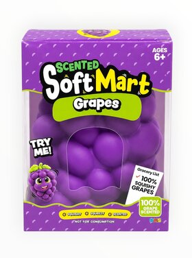 CALAKIDS XO Jumbo Grape Squishy