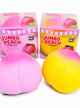 CALAKIDS XO Jumbo Peach Squishy