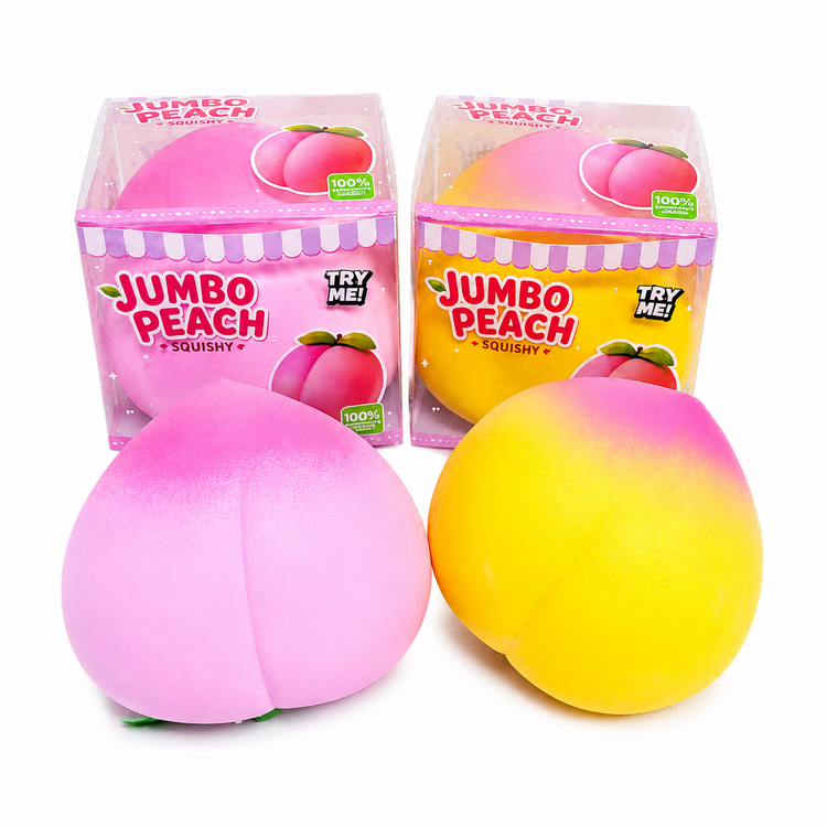 CALAKIDS XO Jumbo Peach Squishy