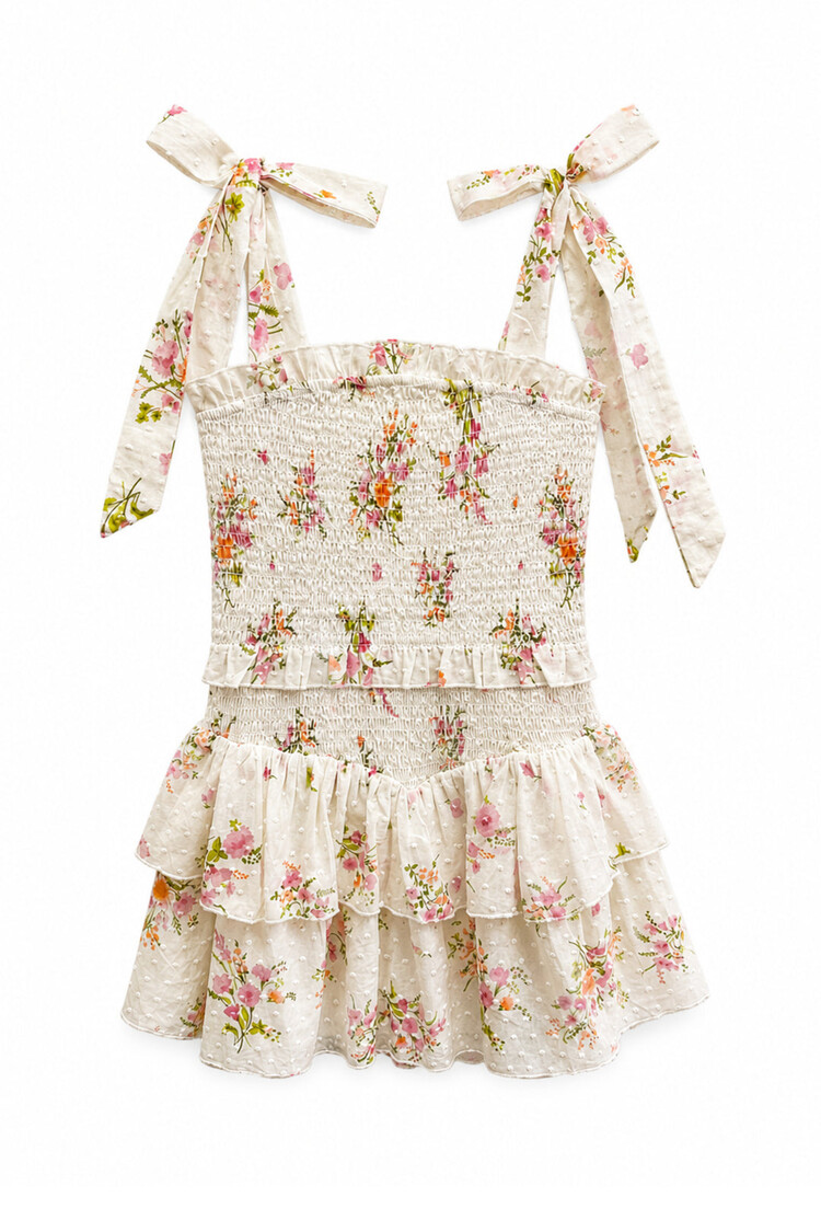 Katie J NYC Vintage Wildflower Emerson Dress