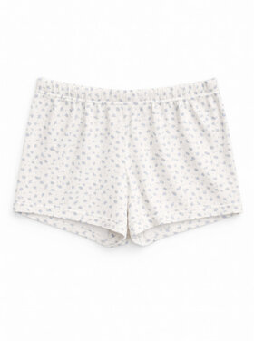 Katie J NYC Marina Serene Blue Floral Shorts