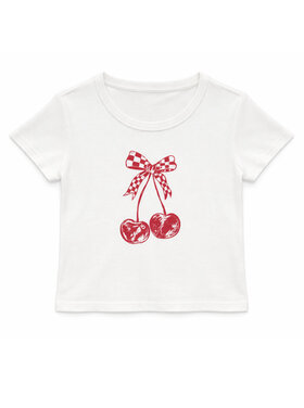 Katie J NYC Checkered Cherry Tee