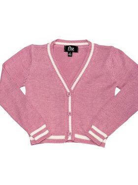 Flowers by Zoe Knit Contrast Cardigan