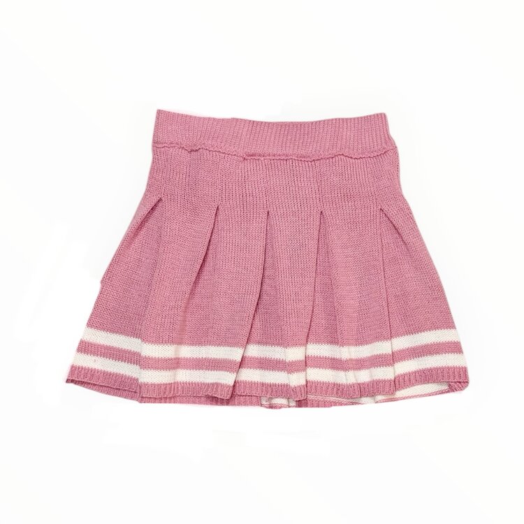 Flowers by Zoe Knit Contrast Skirt