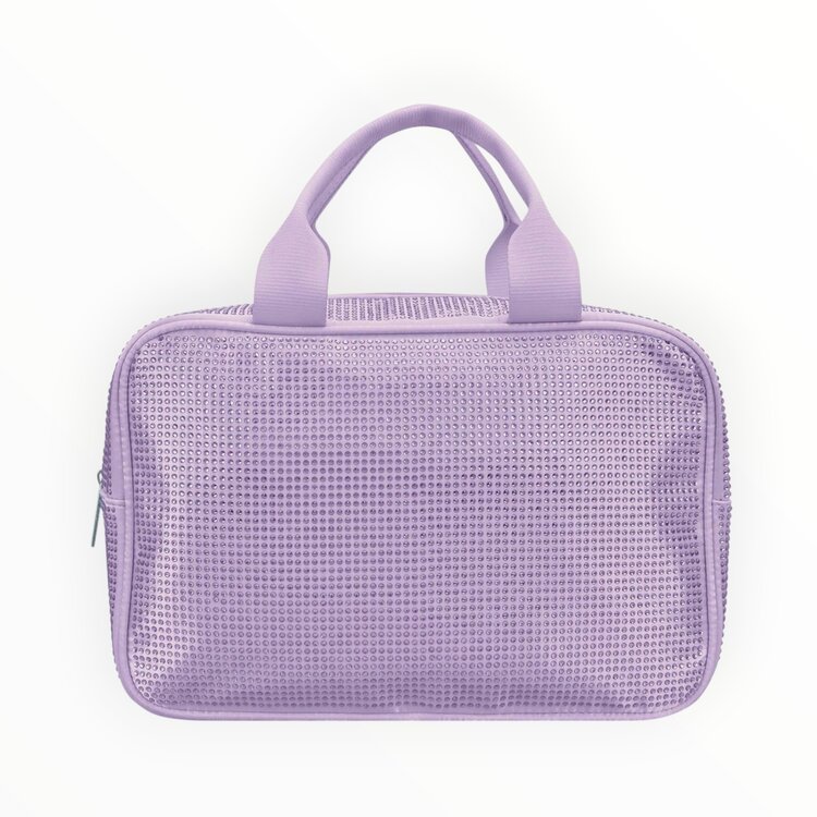 Iscream Rhinestone Large Cosmetic Bag