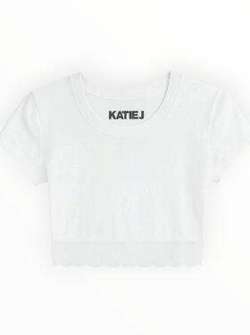 Katie J NYC Lindsay Lace Tee