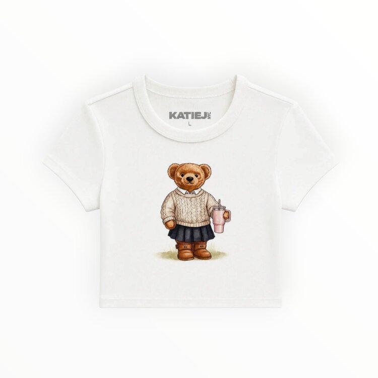 Katie J NYC Bear Baby Tee