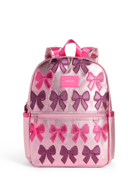 STATE Bags Patchwork Bows Metallic Kane Backpack