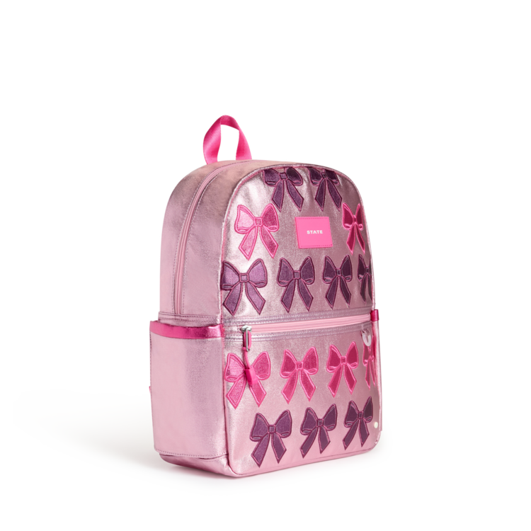 STATE Bags Patchwork Bows Metallic Kane Backpack