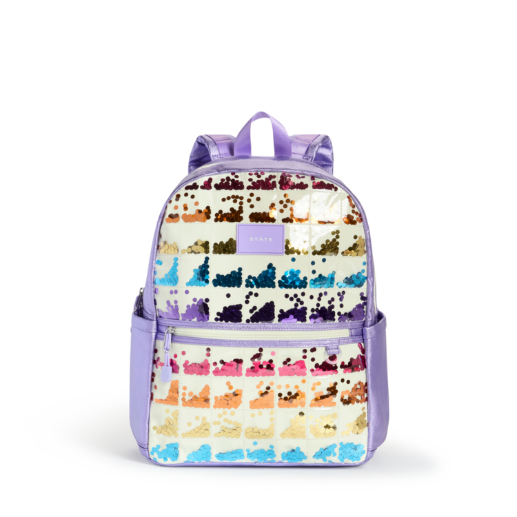 STATE Bags Quilted Sequins Double Kane Backpack