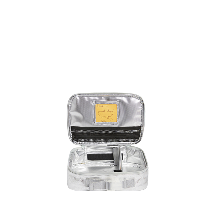 STATE Bags Metallic Fuzzy Hearts Rodgers Lunch Box