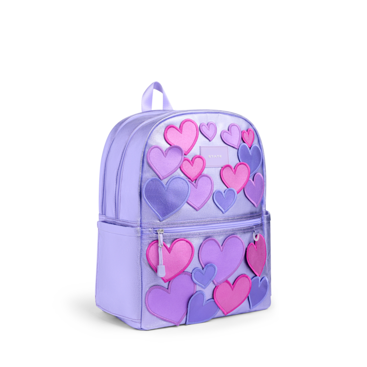 STATE Bags Metallic Hearts Double Kane Backpack