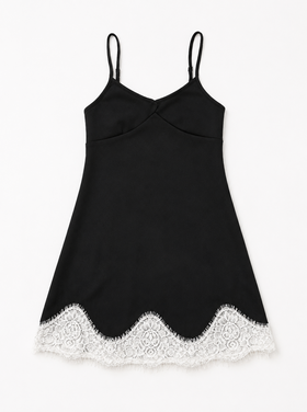 Flowers by Zoe Contrast Lace Dress