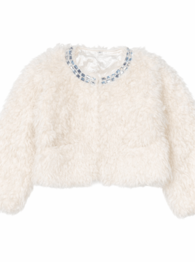 Mini Dreamers London Fuzzy Jacket