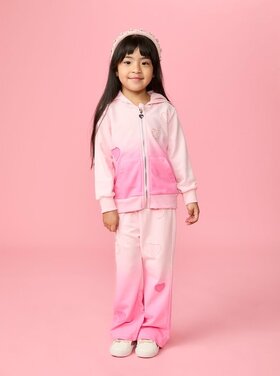 Mini Dreamers Brynn Heart Dip Dye Jogger Set