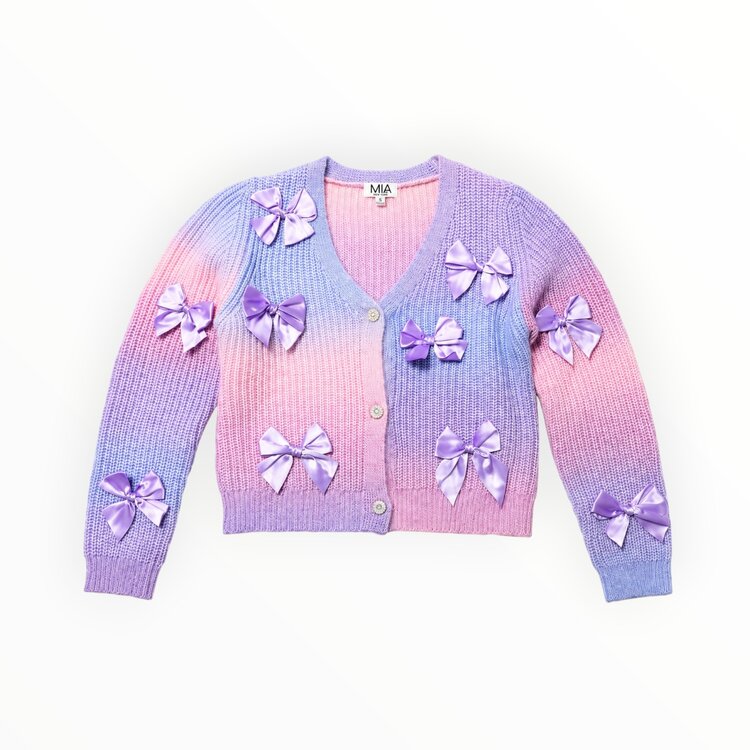 Mia New York Bow Cardigan