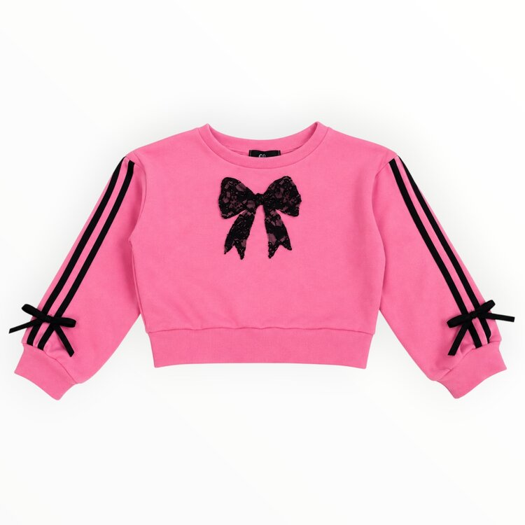 Flowers by Zoe Lace Bow Sweatshirt