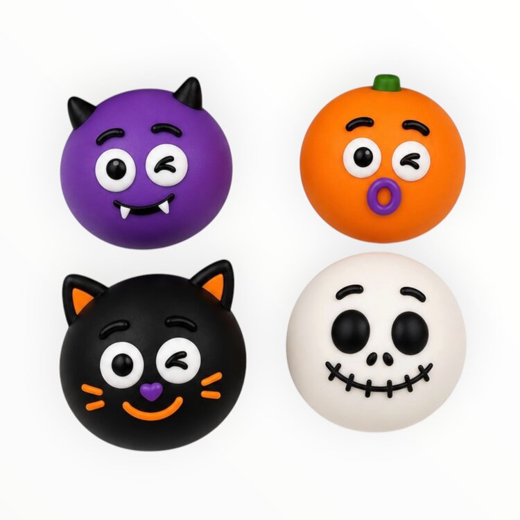 CALAKIDS XO Halloween Smush Face Squishy