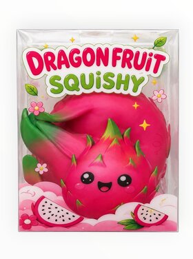 CALAKIDS XO Dragonfruit Jumbo Squishy