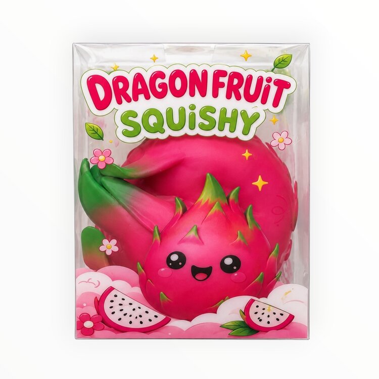 CALAKIDS XO Dragonfruit Jumbo Squishy