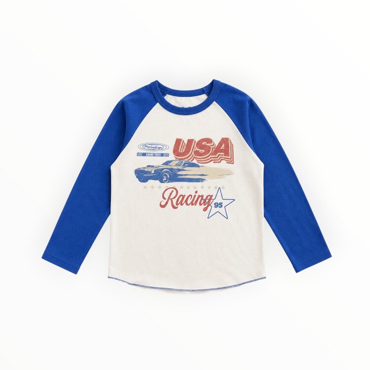 Rowdy Sprout USA Racing LS Tee