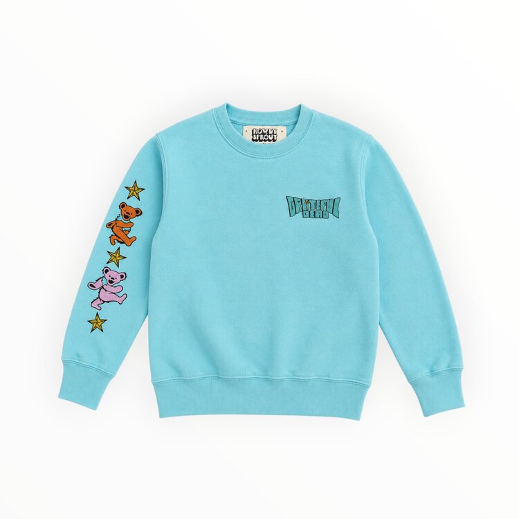 Rowdy Sprout Grateful Dead Cosmic Bears Sweatshirt