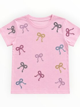 Tweenstyle Sparkle Bows Tee