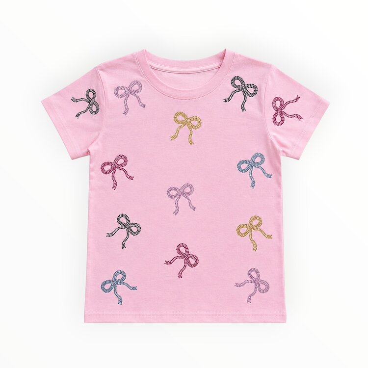 Tweenstyle Sparkle Bows Tee