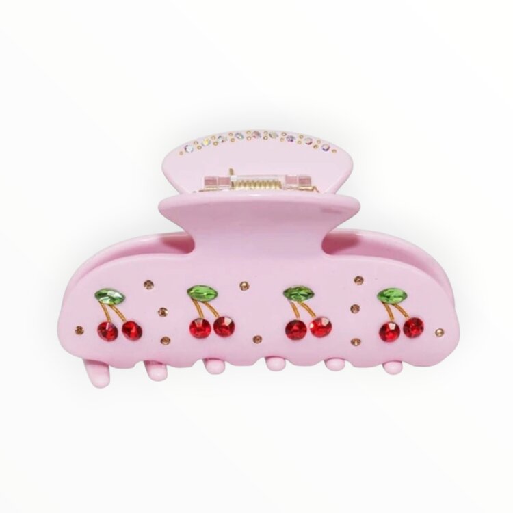 Emi Jay Pink Cherry Pie Sweetheart Clip
