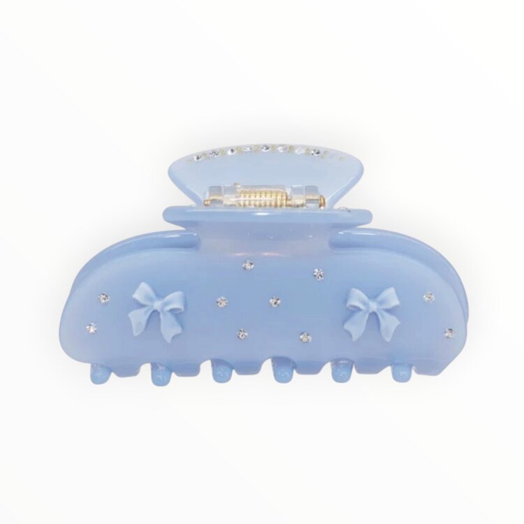 Emi Jay Blue Ribbon Sweetheart Clip