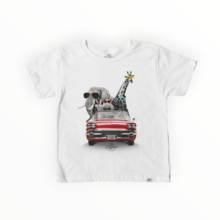 Kid Dangerous Zoo Mobile Tee