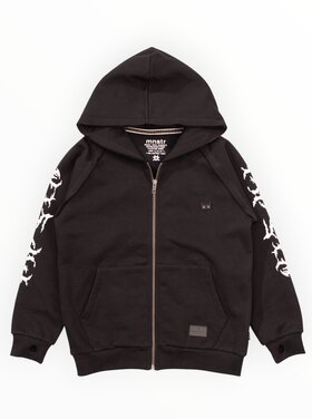 Munster Kids Crazyfont Zip Hoodie