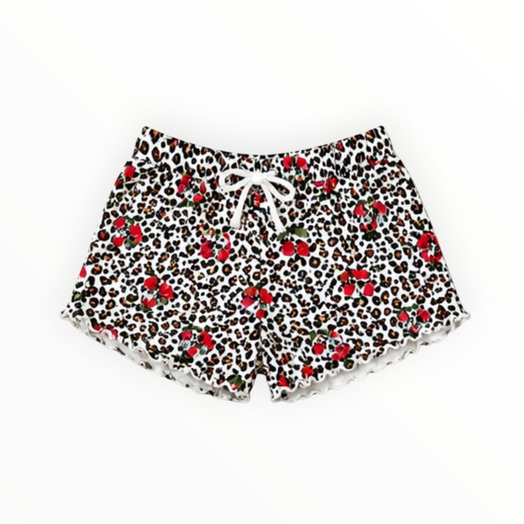 Cheryl Creations Kids Leopard Shorts